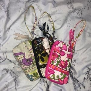 Bundle of 3 Vera Bradley Wallets/Wristlets